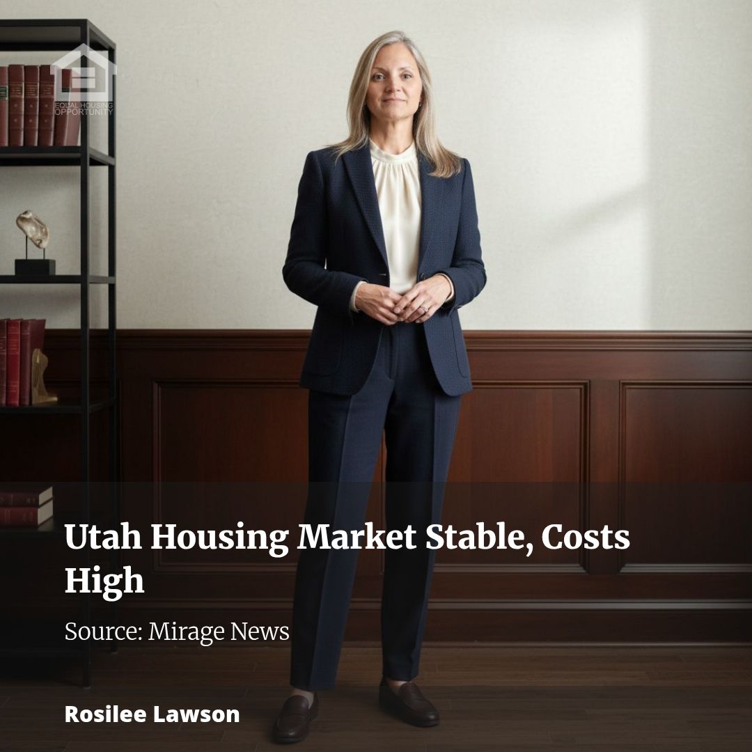 Utah Housing Market Steadies, Affordability Issues Persist